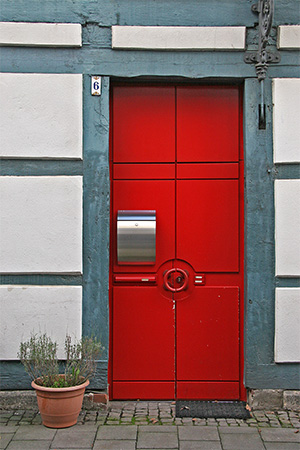 Rote Tür